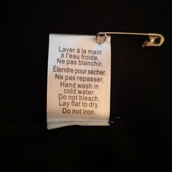 Schwiing Ladies Size Medium Black Knit Straight Skirt w/ Elastic Waist - Picture 5 of 6